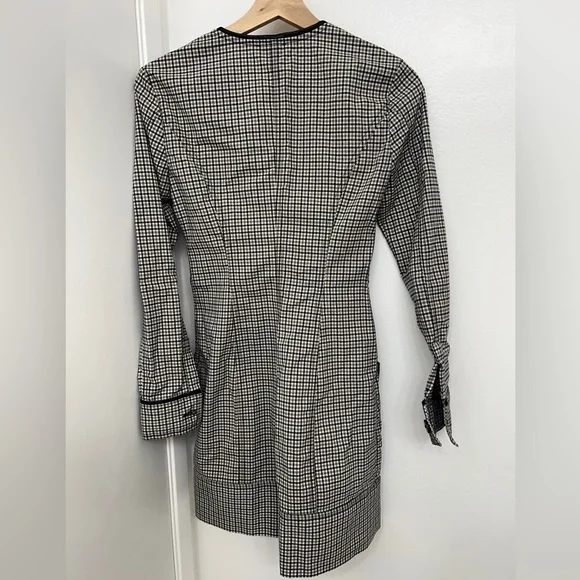 STAUD Fairham Plaid Dress XS - Picture 3 of 7